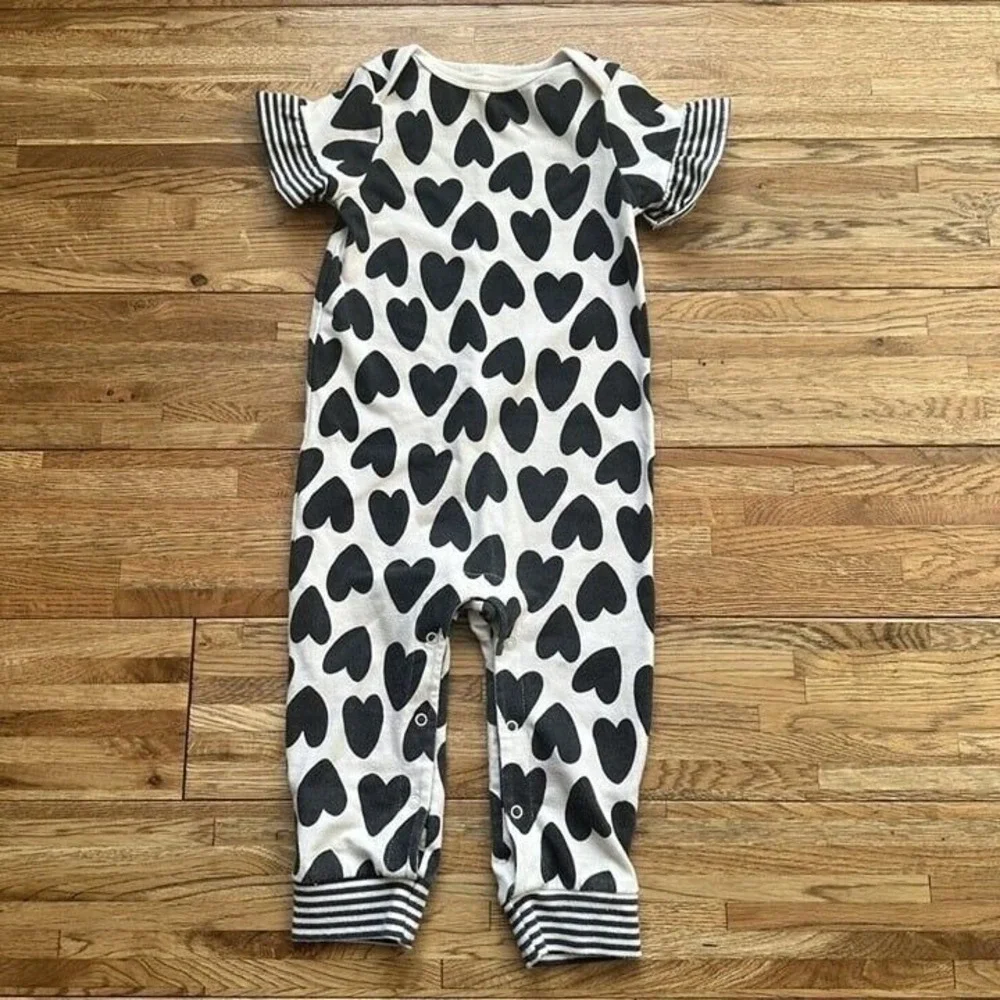 Baby Cat And Jack Heart Jumpsuit Size 12 Months‎